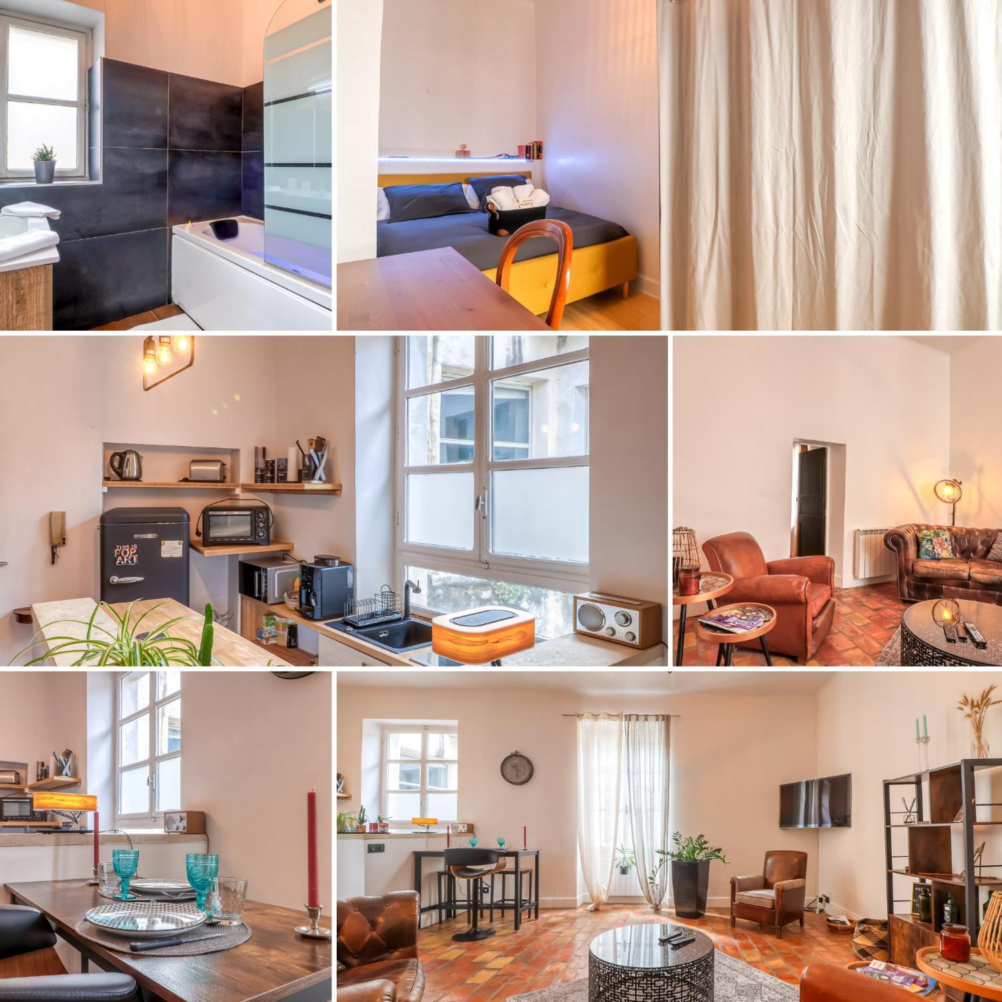 Le Vintage, Appart,Hotel Particulier, Centre Nimes Maisoncarreeconciergerie 외부 사진